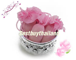 แป้งสมุนไพรธรรมชาติขัดผิวพอกผิว  - เกสรดอกบัวหลวง