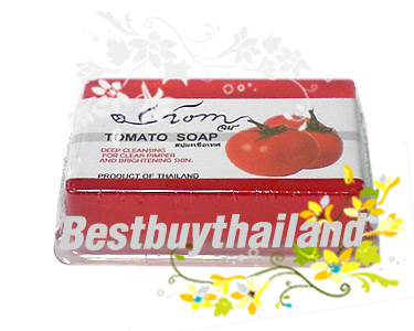 สมุนไพรบำรุงผิวพรรณสดใส - สบู่มะเขือเทศ Papaya Soap