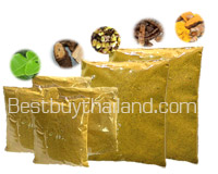 ลูกประคบสมุนไพร สมุนไพรไทยลูกประคบ สมุนไพรบดสำหรับอบตัว Herbal Steam Powder for Sauna, Thai Herbal Compress, Thai Herbal Ball for Body Spa Massage